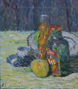 Impressionist Still Life Painting - MIXED PICKLES Alexej von Jawlensky impressionistic still life
